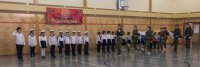 Смотр строя и песни среди 1-4 классов